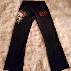 Vintage Women's Ed Hardy Sweat Pants